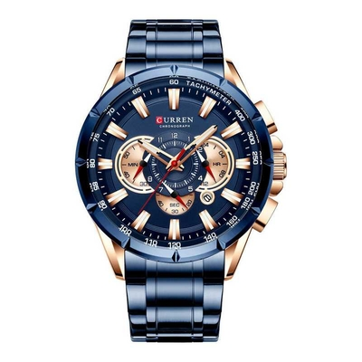 Ανδρικό Ρολόι Curren 8363 με χρονογράφους Blue