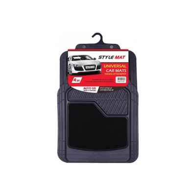 Auto Gs Σετ Πατάκια Style Mat 4τμχ Μοκέτα (21706)