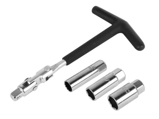 CarMotion Μπουζόκλειδο Σπαστό με Καρυδάκια 14mm, 16mm και 21mm
