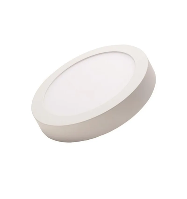 Eurolamp Πάνελ LED Slim Στρογγυλό 20W – 6500K Ψυχρό Λευκό – Αλουμίνιο – Λευκό
