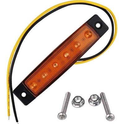 Φώτα Όγκου 6 LED 12-24V Πορτοκαλί IP65  για Τρακτέρ-Τρέιλερ Φορτηγού