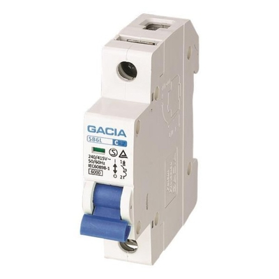 Gacia SB6NZ C16 – Μικροαυτόματος Διακόπτης 16A – 3kA – 230/400V