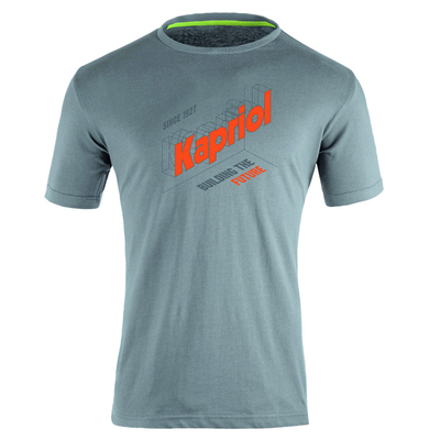 Kapriol Enjoy Ultimate Gray T-Shirt – Γκρι Μπλούζα Εργασίας για Καθημερινή Άνεση