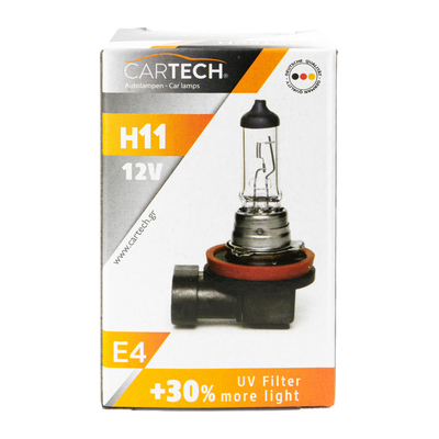 ΛΑΜΠΑ H11 – 12V/55W – PGJ19-2 +30% MORE LIGHT TMX