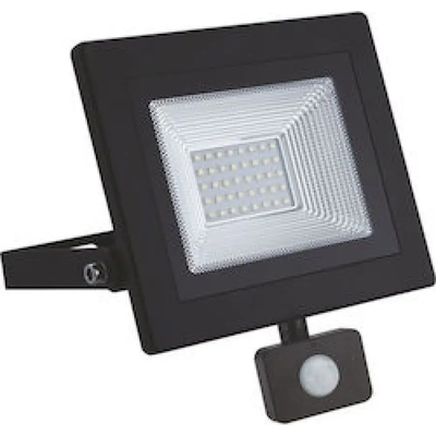 Προβολέας LED 50W με Ανιχνευτή Κίνησης – 6500K Ψυχρό Λευκό – IP44 – 220-240V