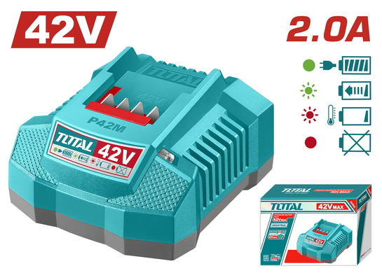 TOTAL ΕΠΑΓΓ. ΦΟΡΤΙΣΤΗΣ 2Α ΓΙΑ ΜΠΑΤΑΡΙΕΣ Li-ion 42V (TFCLI42021E)