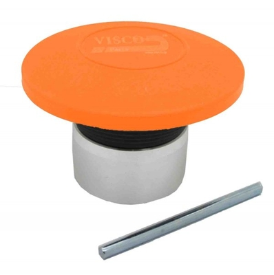 Visco Parts ΚΕΦ-52 Universal Κεφαλή Μεσινέζας Αλουμινίου 4 Εξόδων – Ενισχυμένη για Χορτοκοπτικά