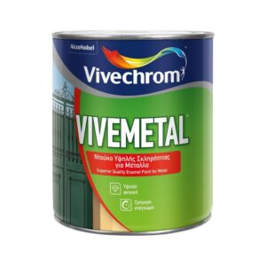Vivechrom Vivemetal Βερνικόχρωμα 0.75lt Λευκό Γυαλιστερό