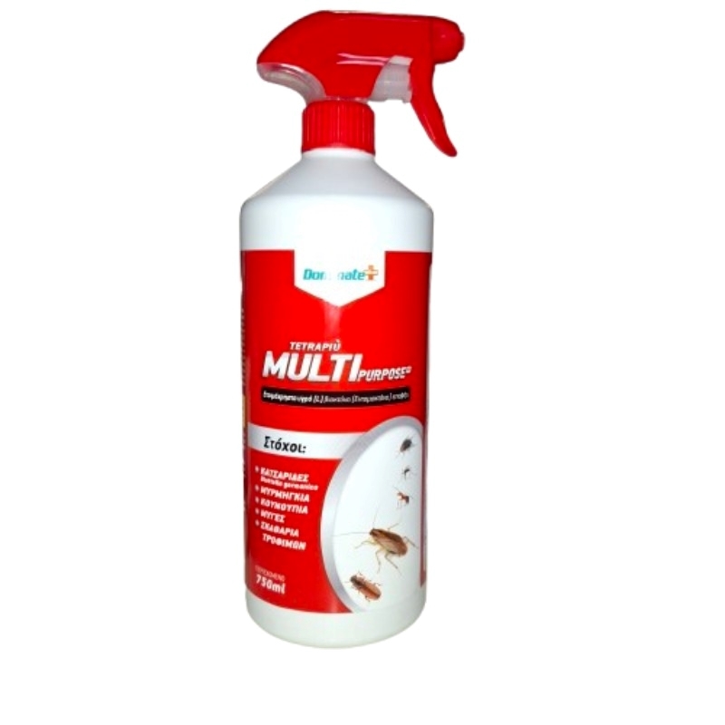 Dominate Plus Tetrapiu Multipurpose Εντομοκτόνο, Βιοκτόνο  Spray 750ml